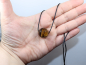 Preview: tiger's eye with cord or silver 925