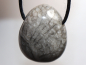 Preview: gray coral with cord or silver 925