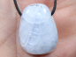 Preview: blue calcite with cord or silver 925