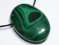 Preview: malachite with cord or silver 925