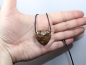 Preview: bronzite with cord or silver 925