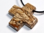 Preview: picture jasper with cord or silver 925