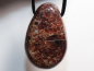 Preview: garnet with cord or silver 925