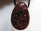 Preview: garnet with cord or silver 925