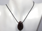 Preview: garnet with cord or silver 925