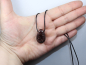 Preview: garnet with cord or silver 925