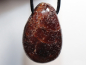 Preview: garnet with cord or silver 925