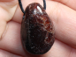 Preview: garnet with cord or silver 925