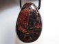 Preview: garnet with cord or silver 925
