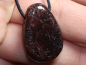 Preview: garnet with cord or silver 925