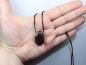 Preview: garnet with cord or silver 925