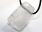 Preview: phantom quartz with cord or silver 925