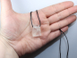 Preview: phantom quartz with cord or silver 925