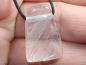 Preview: phantom quartz with cord or silver 925