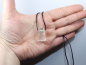 Preview: phantom quartz with cord or silver 925