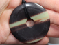 Preview: black banded jasper with cord