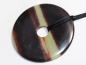 Preview: black banded jasper with cord