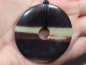 Preview: black banded jasper with cord