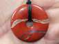 Preview: red jasper with cord