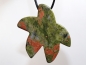 Preview: unakite with cord or silver 925