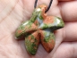 Preview: unakite with cord or silver 925