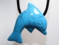 Preview: turquoise (rec.) with cord or silver 925