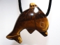 Preview: tiger's eye with cord or silver 925
