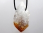 Preview: citrine with cord or silver 925