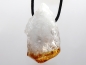 Preview: citrine with cord or silver 925