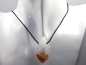 Preview: citrine with cord or silver 925