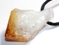 Preview: citrine with cord or silver 925