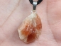 Preview: sunstone with cord or silver 925
