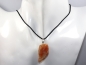Preview: sunstone with cord or silver 925