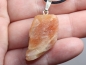 Preview: sunstone with cord or silver 925