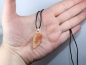 Preview: sunstone with cord or silver 925