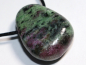 Preview: ruby in zoisite with cord or silver 925