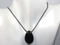 Preview: rainbow obsidian with cord or silver 925