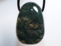 Preview: moss agate with cord or silver 925