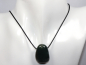 Preview: moss agate with cord or silver 925