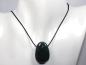 Preview: moss agate with cord or silver 925