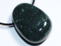 Preview: moss agate with cord or silver 925