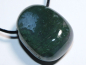 Preview: moss agate with cord or silver 925