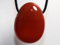 Preview: carnelian with cord or silver 925