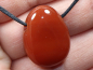 Preview: carnelian with cord or silver 925