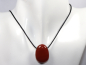 Preview: carnelian with cord or silver 925