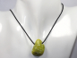 Preview: lizardite with cord or silver 925