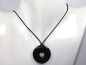 Preview: silver obsidian with cord