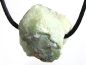 Preview: chrysoprase with cord or silver 925