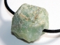 Preview: chrysoprase with cord or silver 925