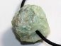 Preview: chrysoprase with cord or silver 925